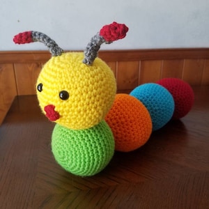 Caterpillar amigurumi/ Caterpillar plush /caterpillar stuffie