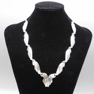 Sterling Silver Mexican Necklace C1980 Signed - Etsy Canada