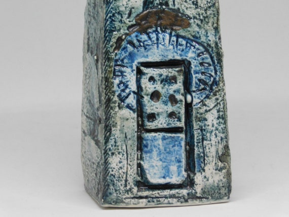 Troika Pottery Vase 1970s Cornwall England By Linda Hazel Etsy