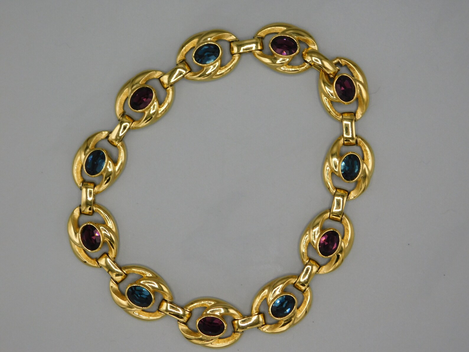 C1980 Christian Dior Necklace Germany Signed Gold Tone and Etsy