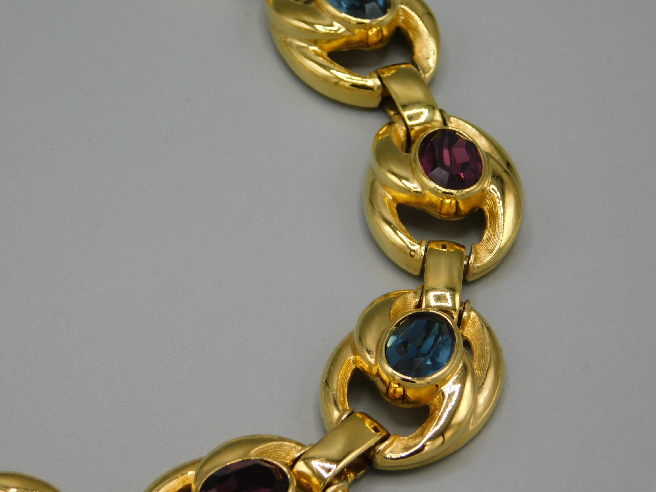 C1980 Christian Dior Necklace Germany Signed Gold Tone and Etsy