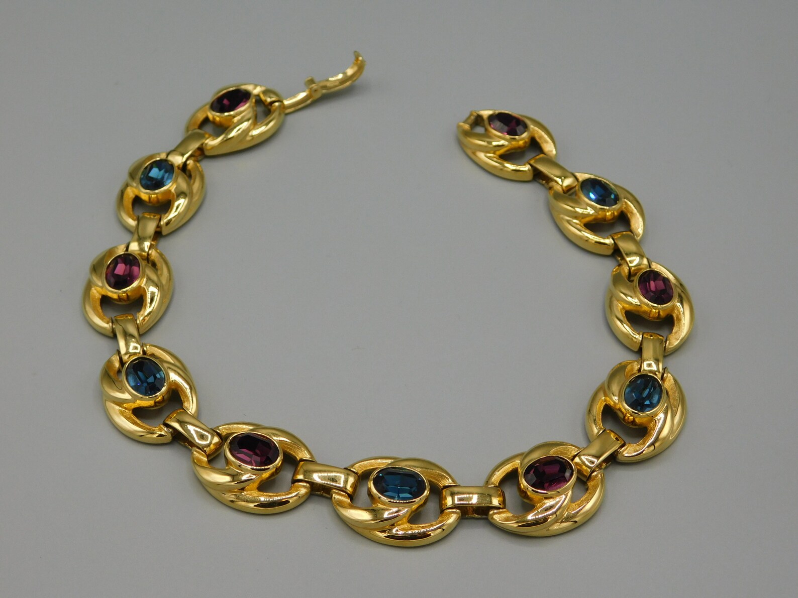 C1980 Christian Dior Necklace Germany Signed Gold Tone and Etsy