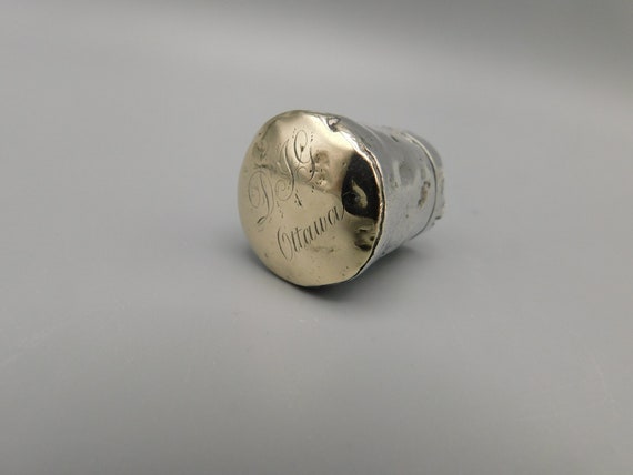 Sir James Alexander Grant's Walking Stick Top in Sterling Silver