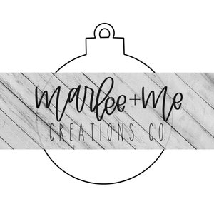 Ornament Door Hanger Template