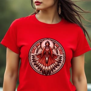 MMIWG Red Dress Shirt | Honour Missing and Murdered Indigenous Women | Native Awareness Tee | Indigenous Rights Shirt | Native Women Shirt