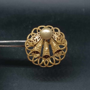 Vintage Brass brooch Vintage jewelry Retro brooch Vintage accessory Jewelry accessories