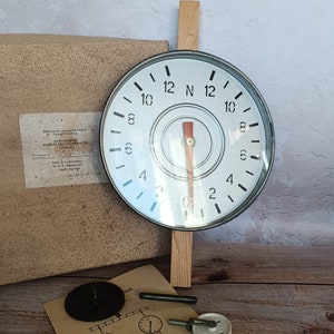 Vintage dynamometer training USSR Rare find Mechanical dynamometer USSR era Old Dynamometer Measuring device Collectible