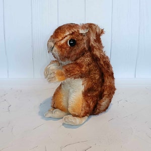 Vintage Steiff Big SQUIRREL 2040/22 1960 Mohair Original Steiff Plush ANIMAL Vintage German Steiff Antique toy