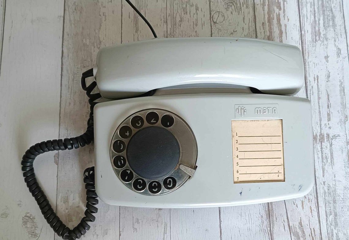 Desktop Vintage Phone Retro Office Decor Old Phone Vintage Home Decor ...