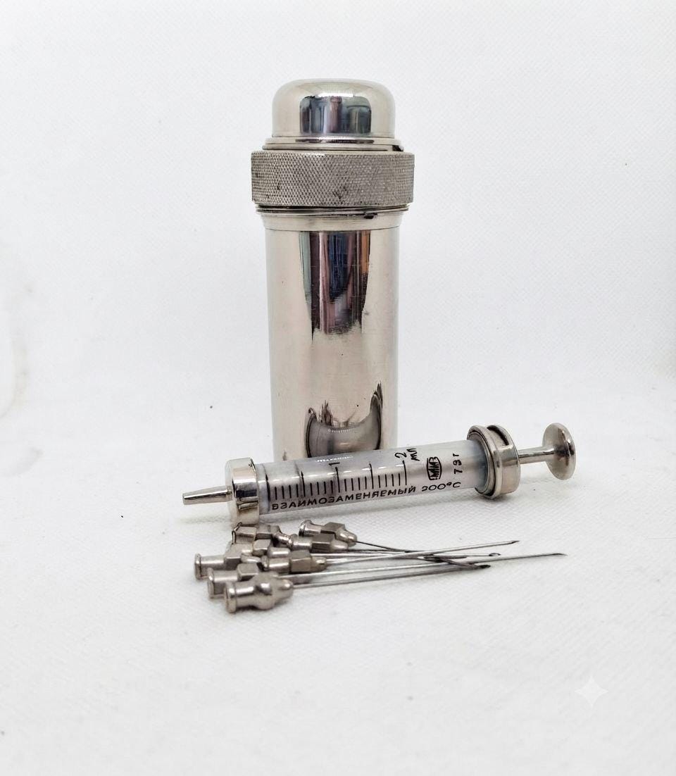 Antique syringe - Etsy 日本