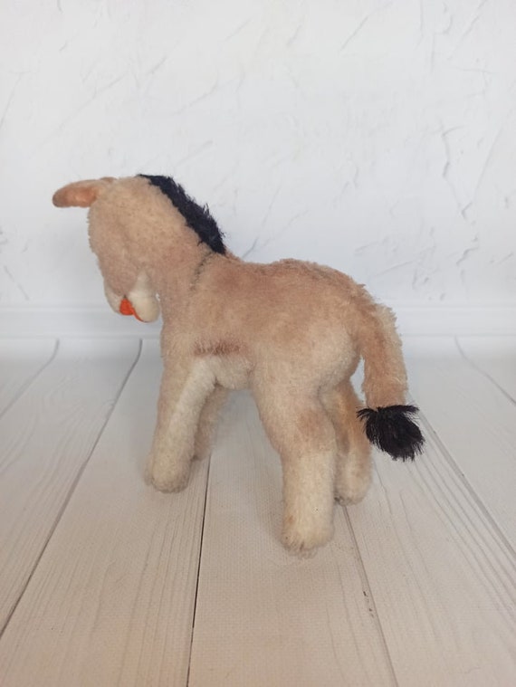 Vintage Steiff Grissy Esel Donkey 3610/22 Steiff Plush Stuffed