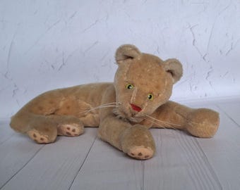 シュタイフアニマル　「オセロット」 Steiff Ocelot Rare - Etsy