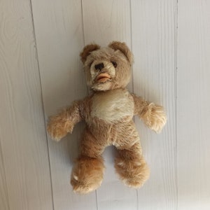 Ancien Ours en Peluche 60s Steiff Allemagne Minky Zotty Signed Old