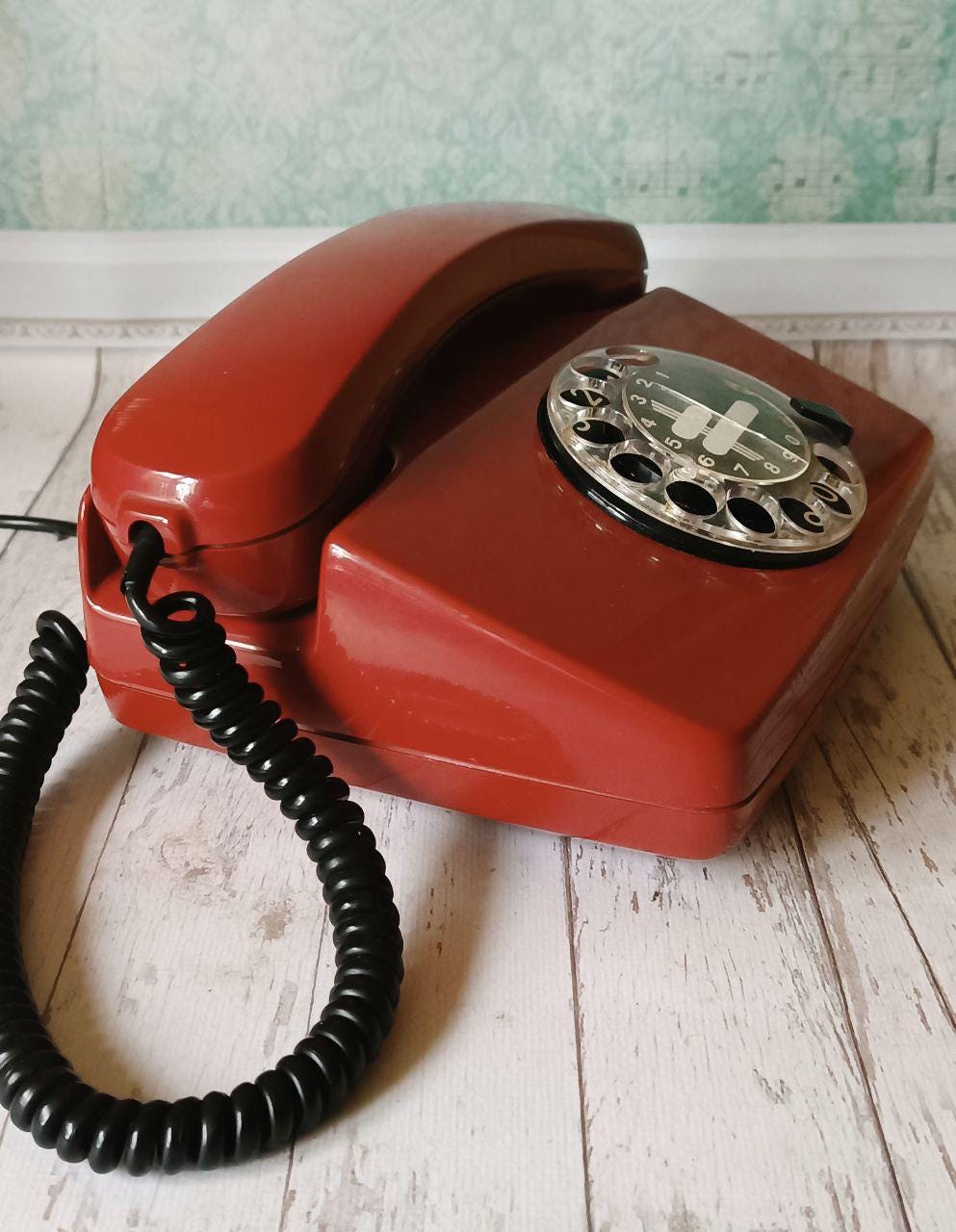 Retro Office Decor Old Phone Vintage Home Decor Vintage Telephone Dial ...