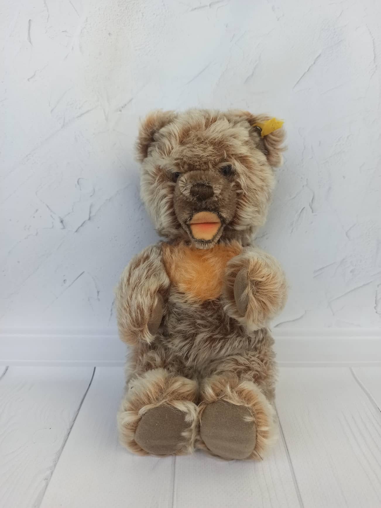 Vintage STEIFF Zotty Curly Bear 0305/32 Antique Steiff 1970