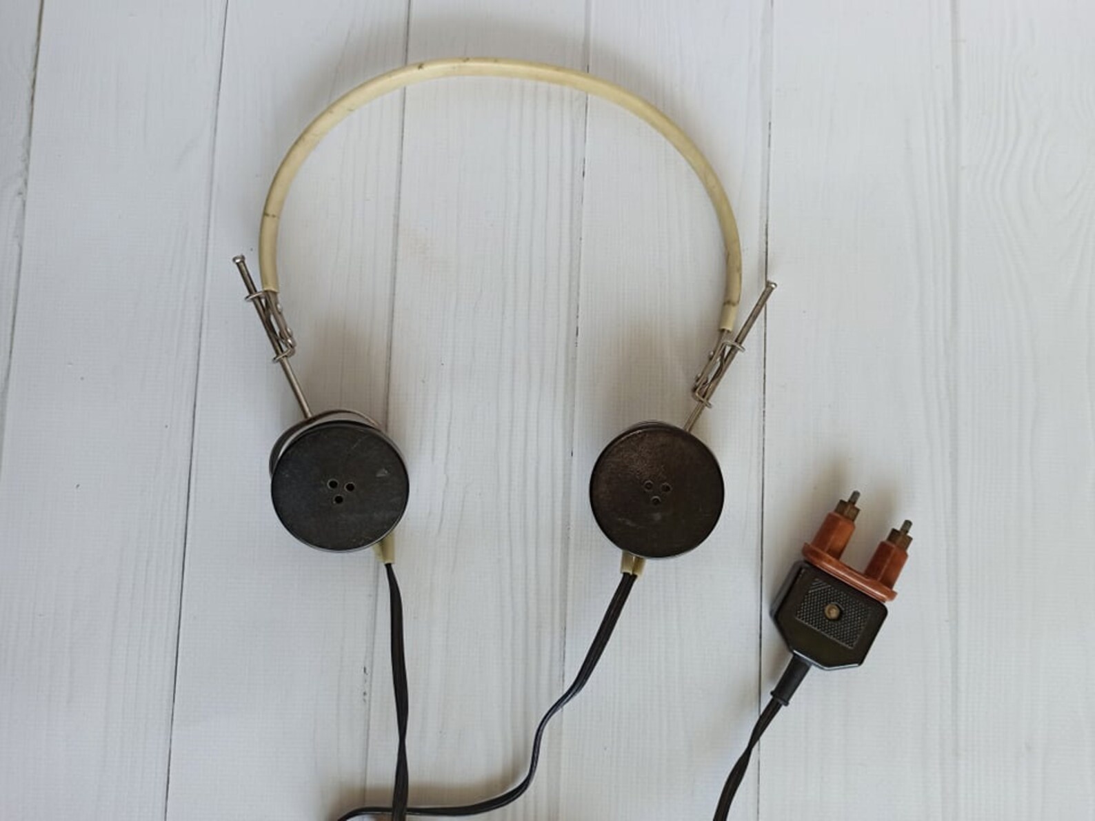 Vintage 60s Antique headphones TON2 1600 ohms Vintage Soviet Etsy