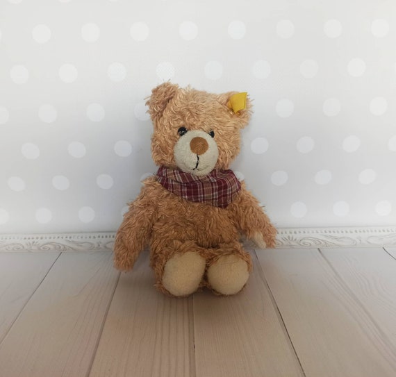 Steiff Cosy Teddy Bear 20cm Soft Cuddly Plush 022982 Baby Plush Etsy