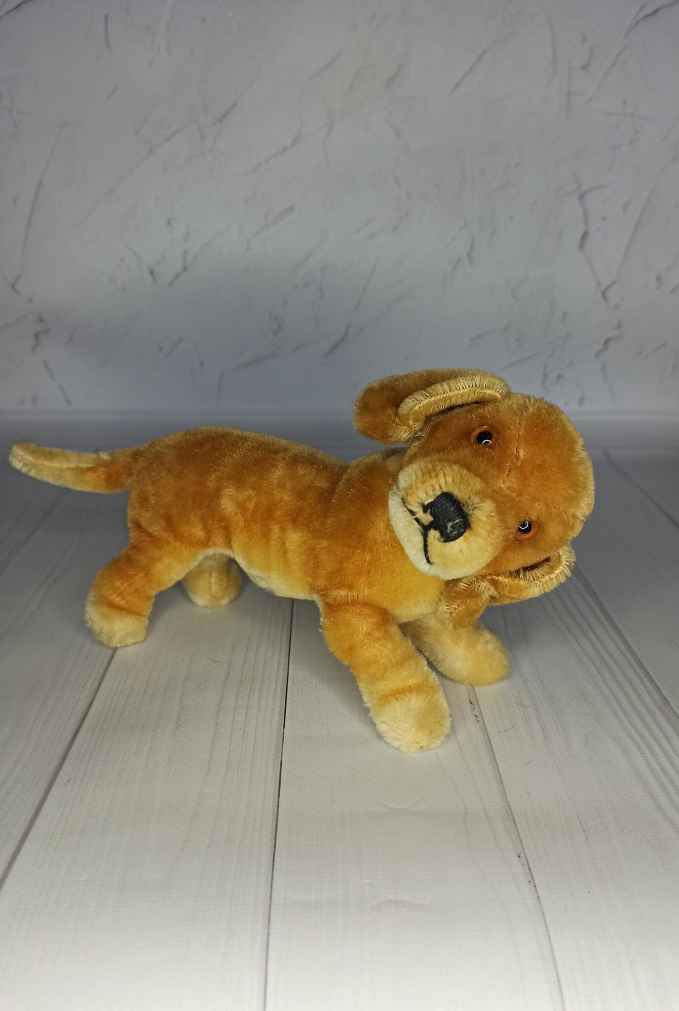 アンティーク シュタイフ 1950 バジ ユング ダッケル ダックスフント