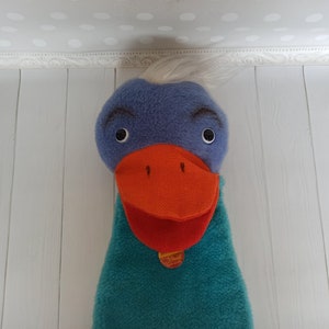 Steiff Original 6482/35 Mimic duck Vintage Puppet Glove toy Original STEIFF Steiff ANIMAL Antique steiff