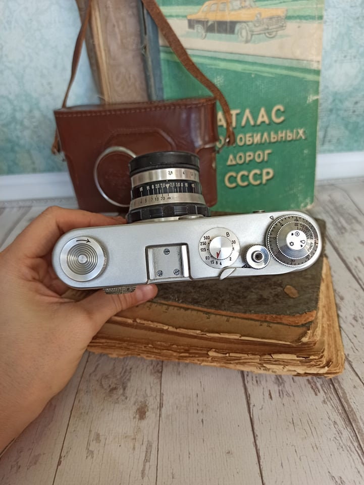 ヴィンテージ FED-3 レンジファインダー フィルム カメラ レンズ