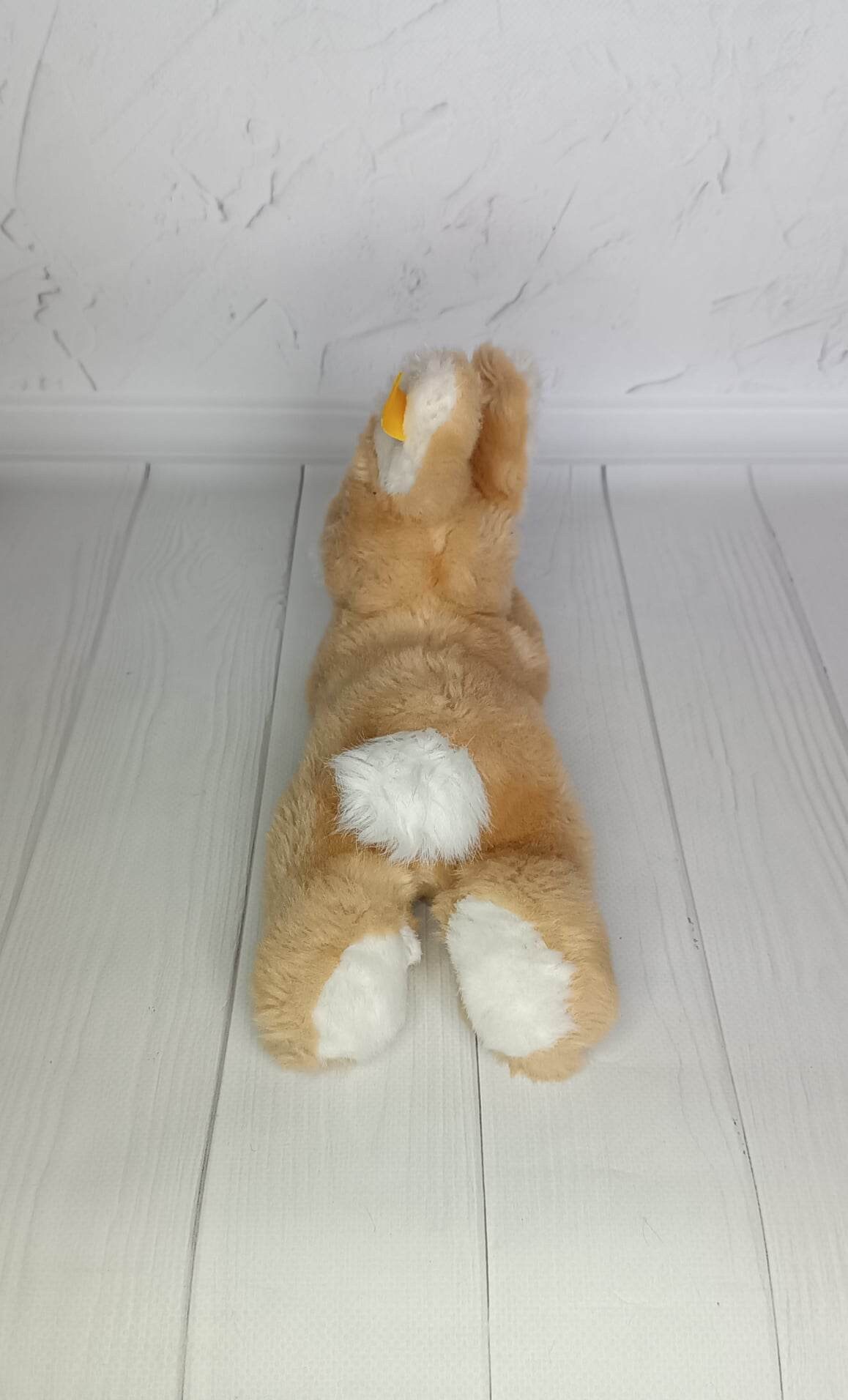 Steiff シュタイフ　 寝そべりうさぎ シュタイフ ホッペル バニーウサギ 寝そべりぬいぐるみ 280009 - Etsy 日本