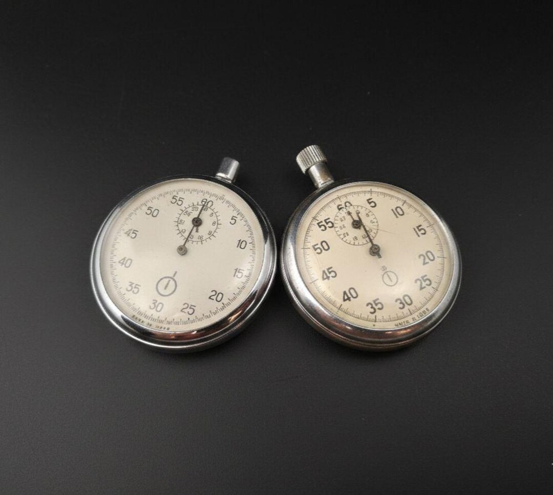 Set Stopwatch Soviet Stopwatch USSR Stopwatch Stopwatch AGAT Sports ...