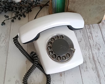 Old Phone Vintage Home Decor Wall Phone Dial Rotary Phone USSR Telephone Antique Telephone Retro Office Decor
