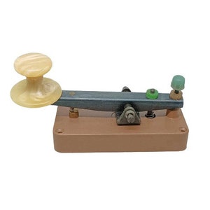 Vintage Military Telegraph Key, Old Morse Code Key,Soviet Morse key,Vintage Telegraph Morse Key,Vintage Home decor