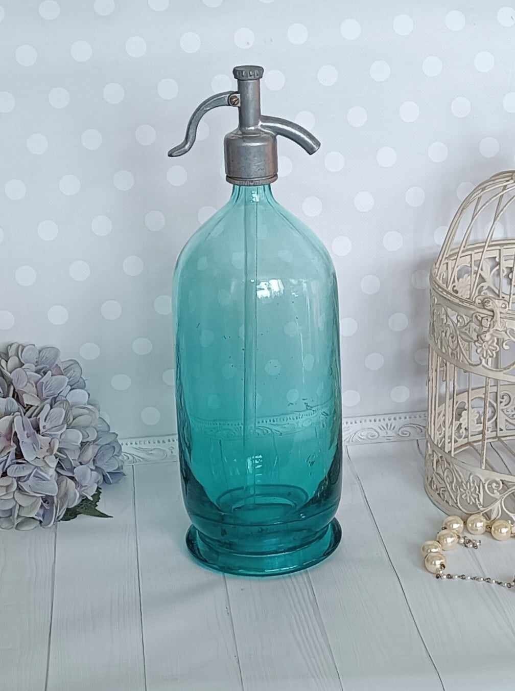 50s Vintage JAPAN Skull Poison Bottle Decanter (B275