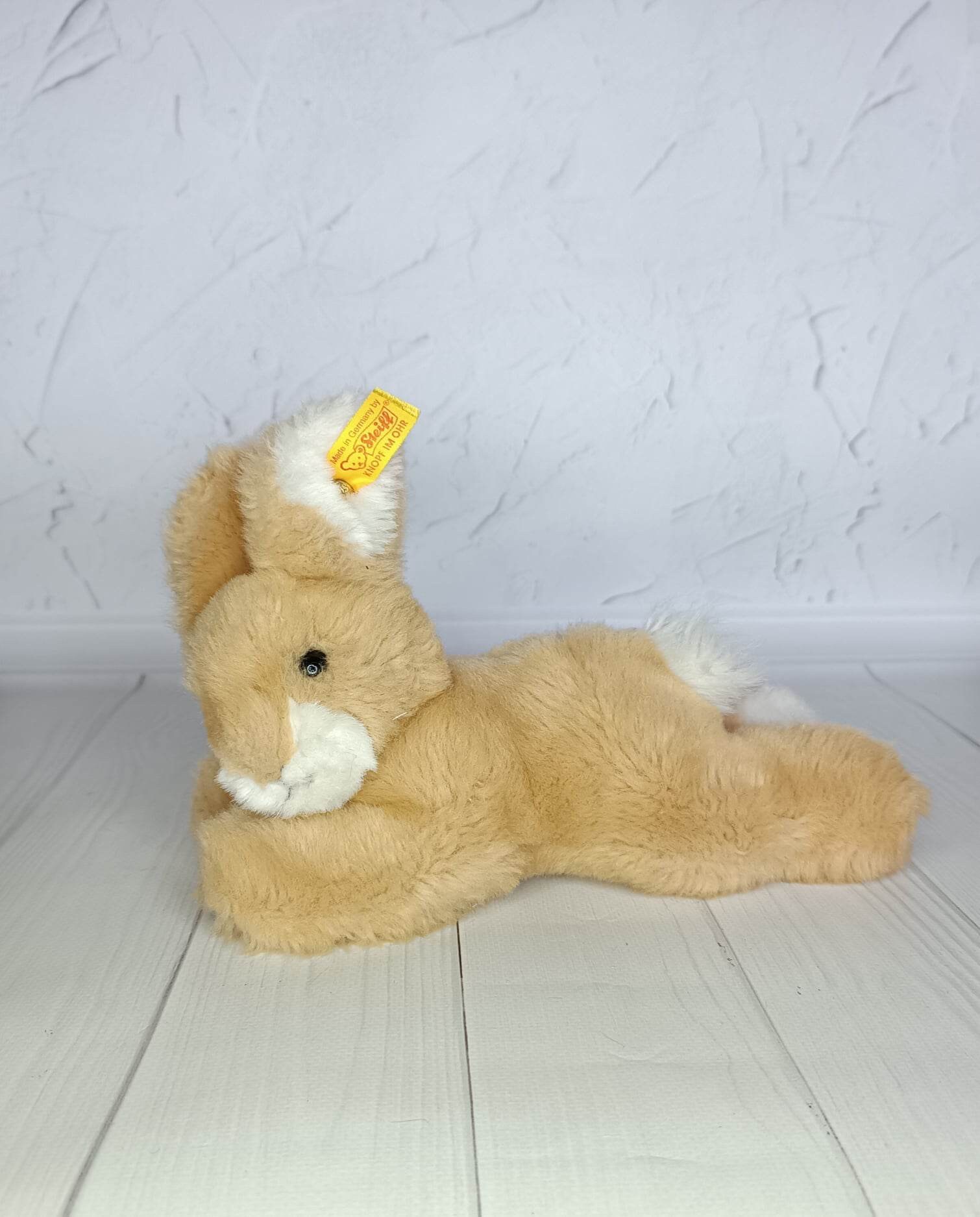 シュタイフ ホッペル バニーウサギ 寝そべりぬいぐるみ 280009 - Etsy 日本