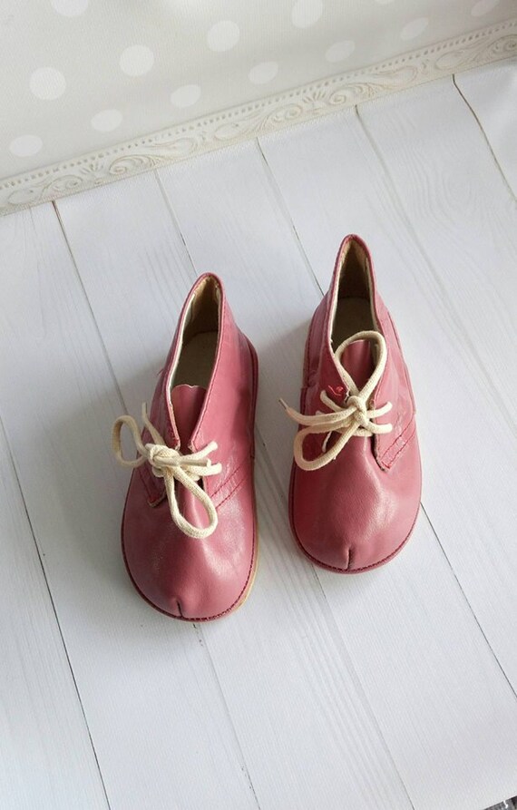 soviet vintage baby boots Gem