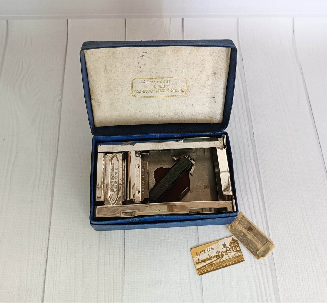 Antique Razor Blade Sharpener Soviet Vintage Blade Dressing - Etsy