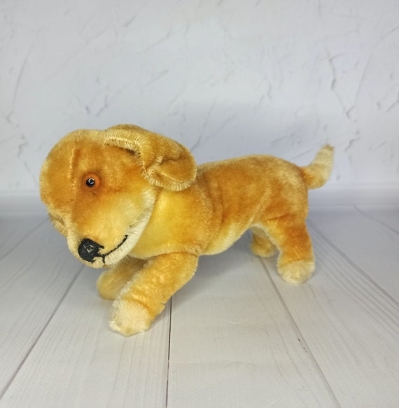 アンティーク】シュタイフ 犬のぬいぐるみ Dachshund Bazi
