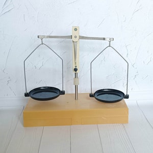 Antique Pharmacy Scales Antique Pharmacy Weights Antique Scales for Home Decor Vintage USSR Gadgets