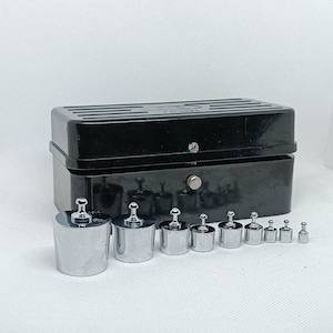Antique 1973 APOTHECARY WEIGHTS Set Vintage Pharmacy Scales Vintage Home decor Balance Scales Vintage Gadgets USSR