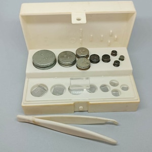 Antique 1980 APOTHECARY WEIGHTS Set Vintage Pharmacy Scales Vintage Home decor Balance Scales Vintage Gadgets USSR