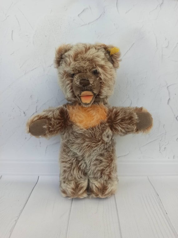 Vintage STEIFF Zotty Curly Bear 0305/32 Antique Steiff 1970 Vintage STEIFF Zotty Curly Bear 0305/32 Antique Steiff 1970