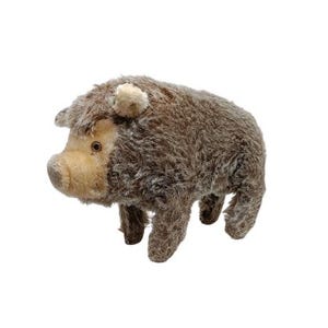 Steiff Wild Boar 2670/15 Mohair Steiff Plush Stuffed Animal Vintage STEIFF Steiff ANIMAL Antique steiff