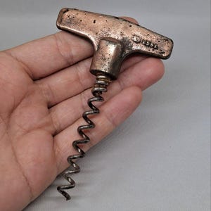 Vintage Bottle Opener Bronze corkscrew Vintage Kitchen Decor Wine Lover Gift