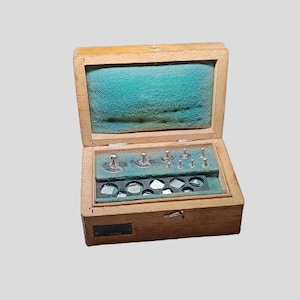 Antique 1960 APOTHECARY WEIGHTS Set Vintage Pharmacy Scales Vintage Home decor Balance Scales Vintage Gadgets USSR