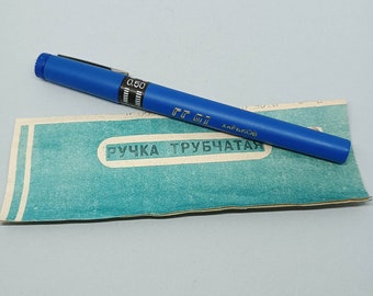 Vintage Rapidograph Technical pen AP 0.5mm Vintage 1980s USSR Original Soviet Vintage Soviet ink pen USSR calligraphy