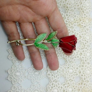 Antique brooch Rose Vintage brooch Vintage jewelry Rhinestone brooch Vintage pin Brooches Retro brooch Vintage accessory Jewelry accessories