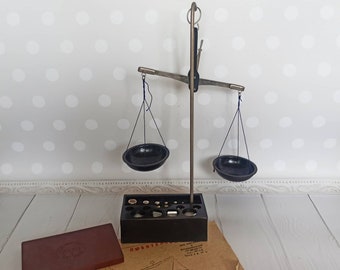 Antique Pharmacy Weights Set for Weights Vintage Pharmacy Weights Vintage Home Decor Scale Vintage Gadgets USSR