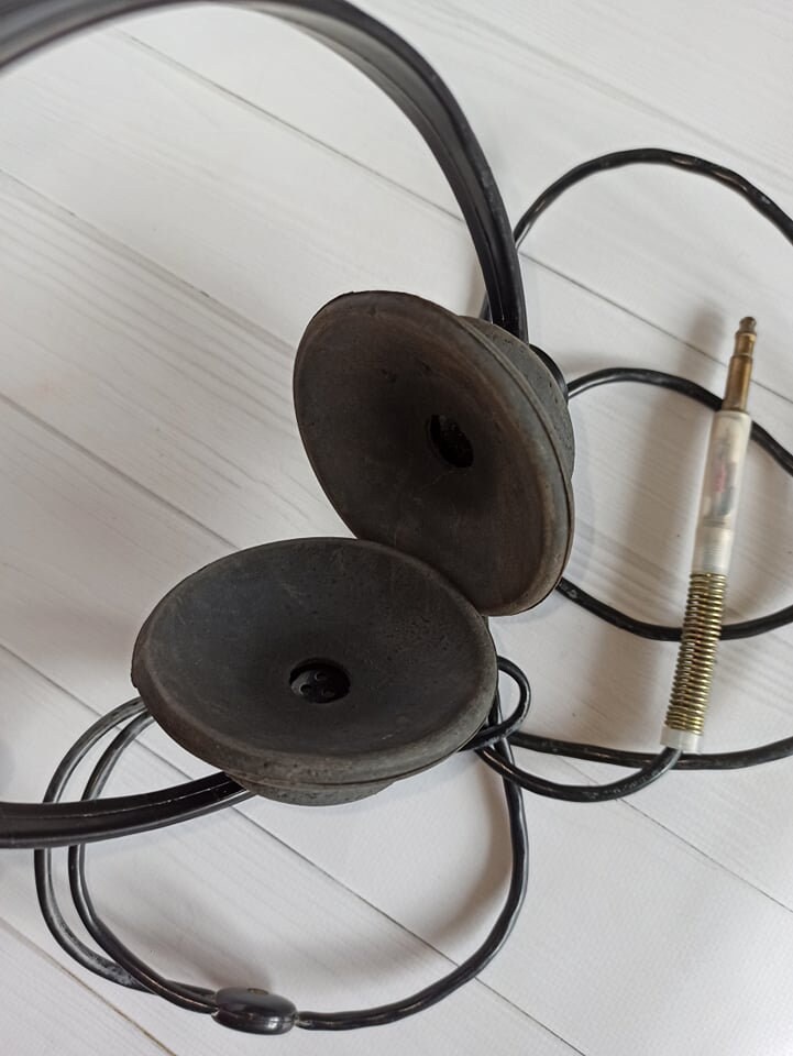 Vintage 50s Antique Headphones TA56M 50 Ohms Vintage Soviet Etsy UK