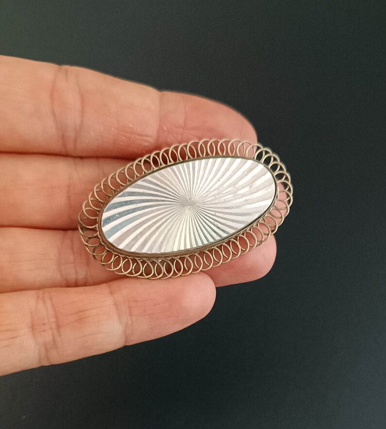 Antique brooch Vintage pin Brooches Retro brooch Vintage accessory Jewelry accessories Vintage brooch Vintage jewelry Rhinestone brooch image 3