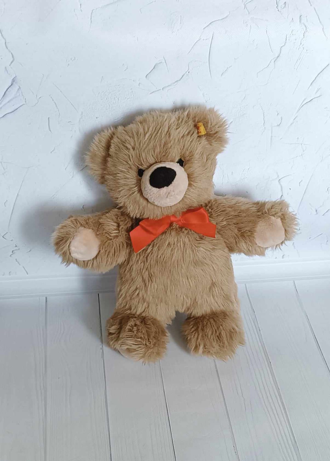 ぬいぐるみ Antique Steiff Teddy Bear 1984 Vintage Original STEIFF