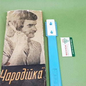 Device for haircut USSR ,Vintage Shaver Shaving ,Collectible Safety Razor, Gift for Men,1975