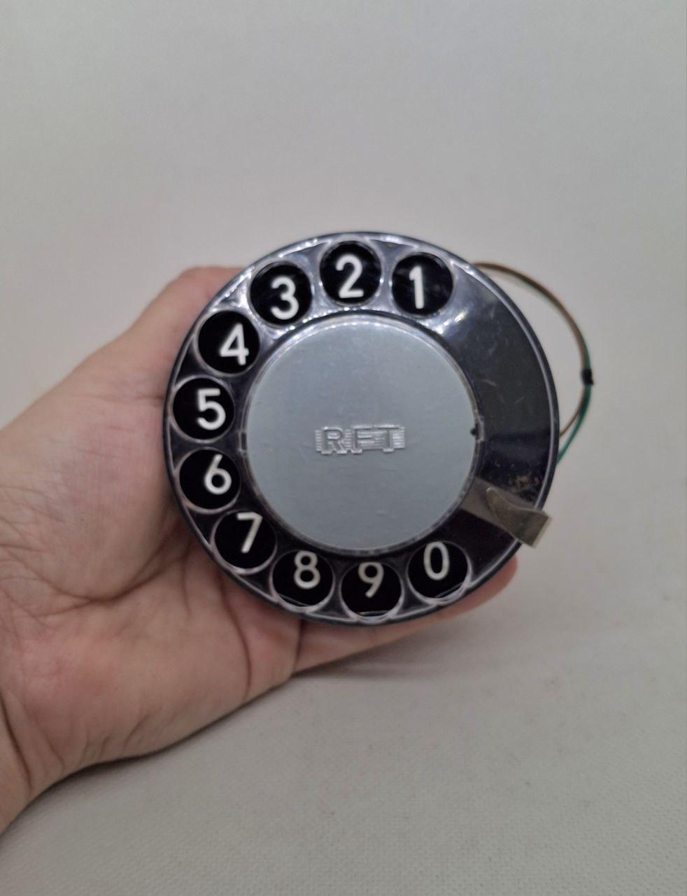 Vintage Dial Disk for Rotary Telephone, USSR Rotary Dial Pad, Retro ...