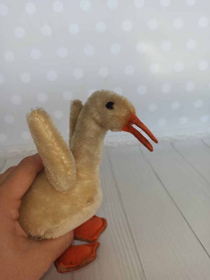 オリジナル シュタイフ 6312.00 ぬいぐるみ ガチョウ 12 cm ドイツ製