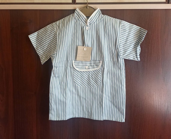 Vintage Kids Shirt, 98- 104 cm 4-5 Years Unisex Co